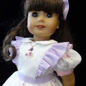 Pretty Pansy - Dress, Pinafore, Necklace, Hairbow,